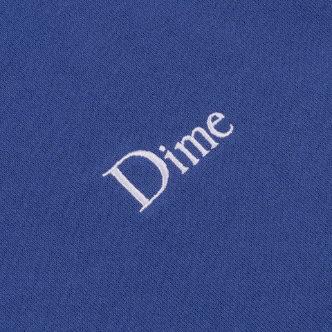 Dime | Small Logo Hoodie Indigo - Gallery Streetwear