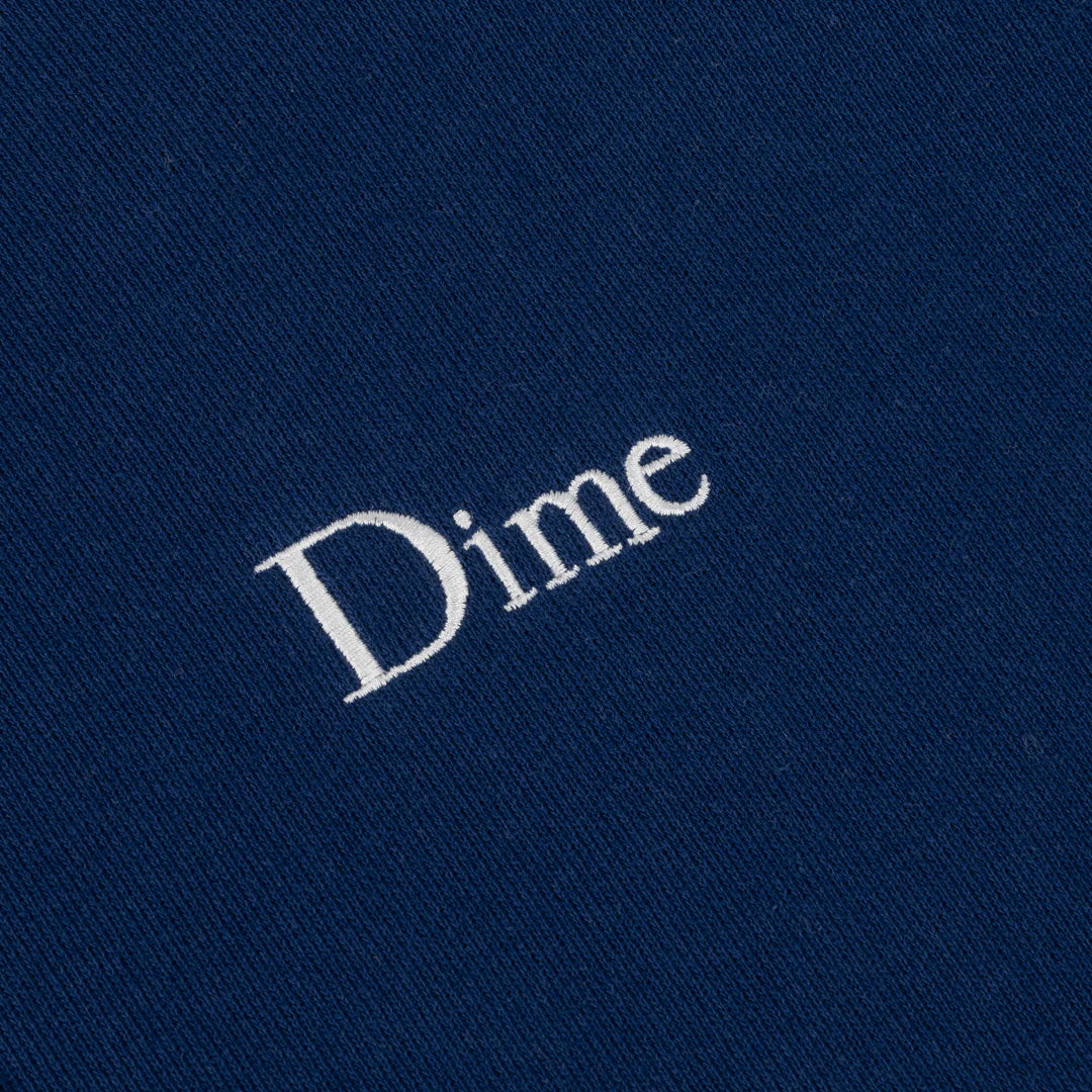 Dime MTL Small Logo Crewneck Navy