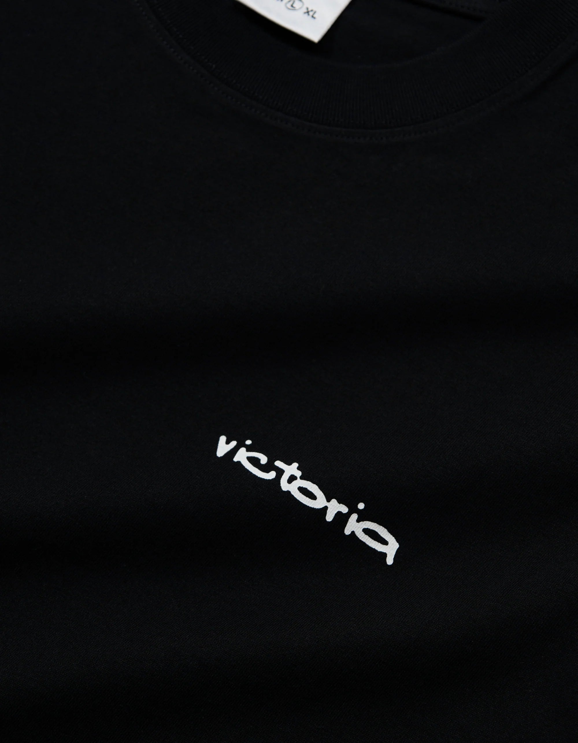 Victoria HK Full Bod S/S Tee – Black