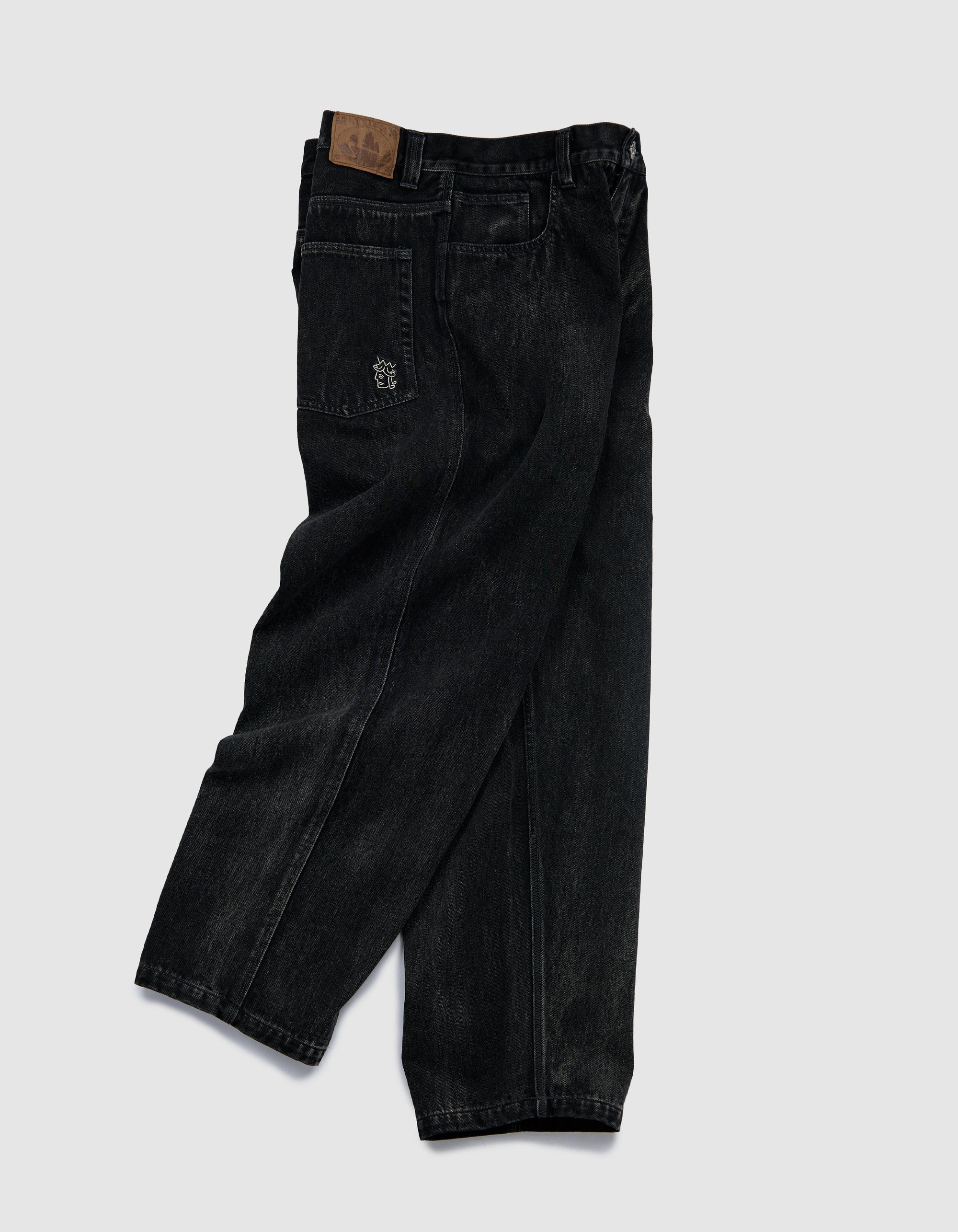 Victoria HK QH 5 Pocket Denim – Washed Black