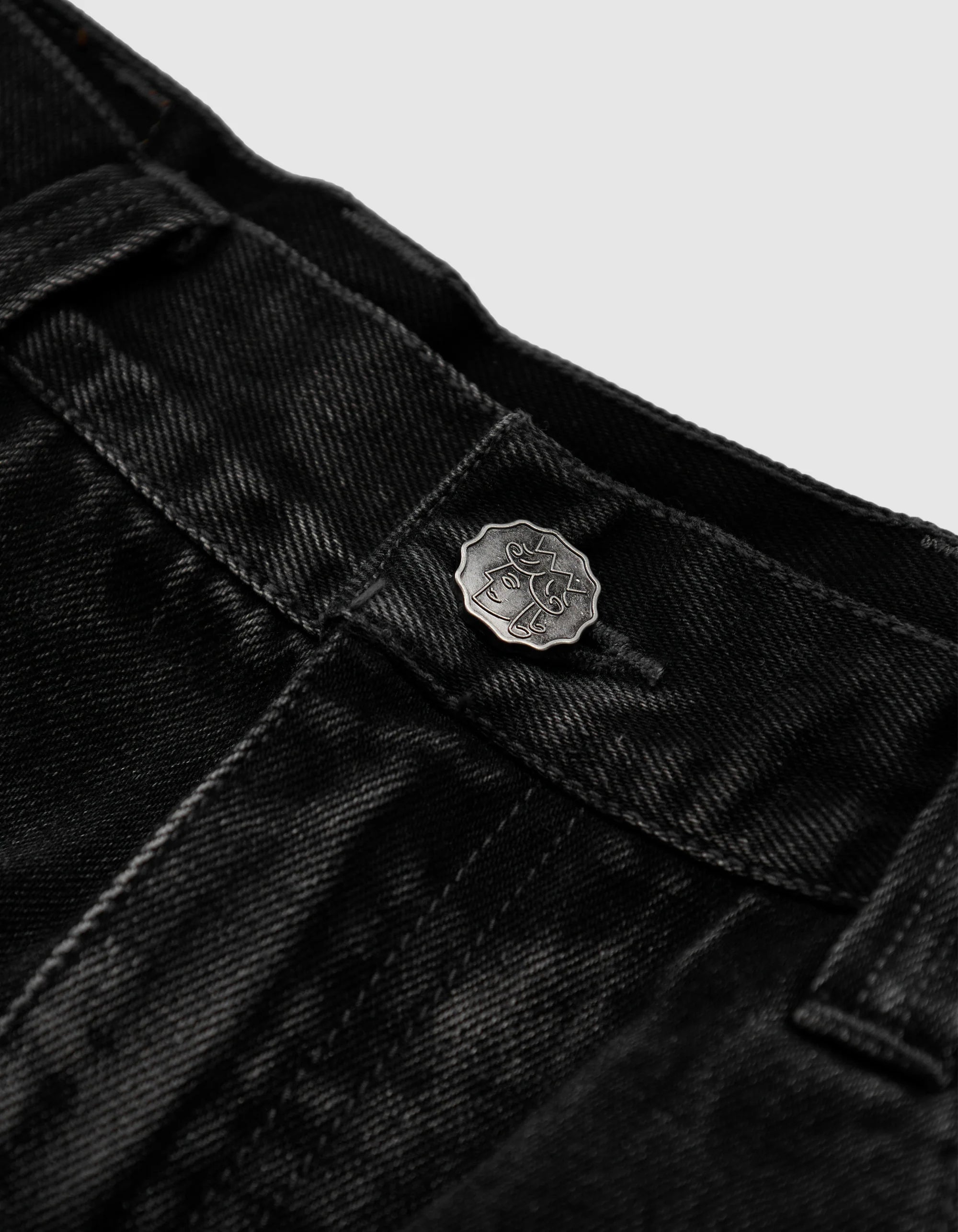 Victoria HK QH 5 Pocket Denim – Washed Black