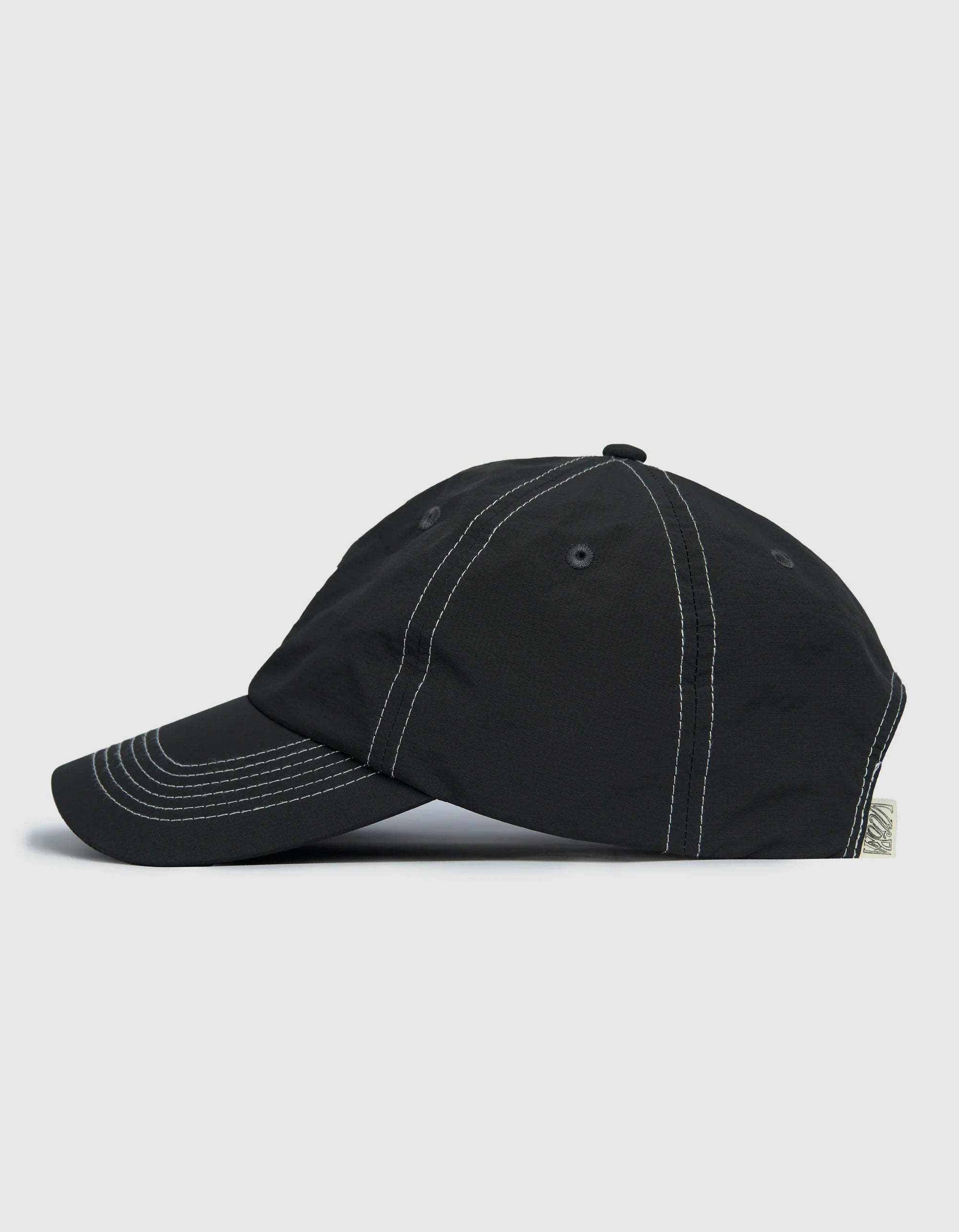 Victoria HK Nylon QH Logo Cap – Charcoal