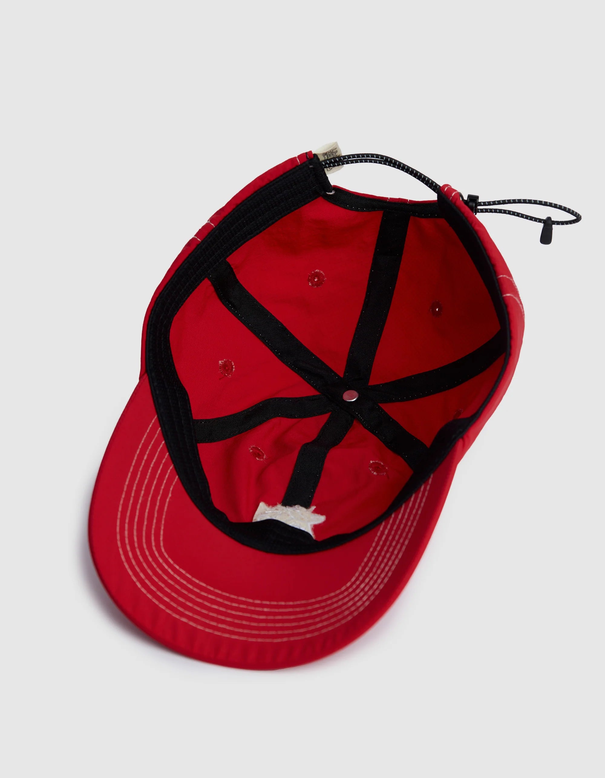 Victoria HK Nylon QH Logo Cap – Red