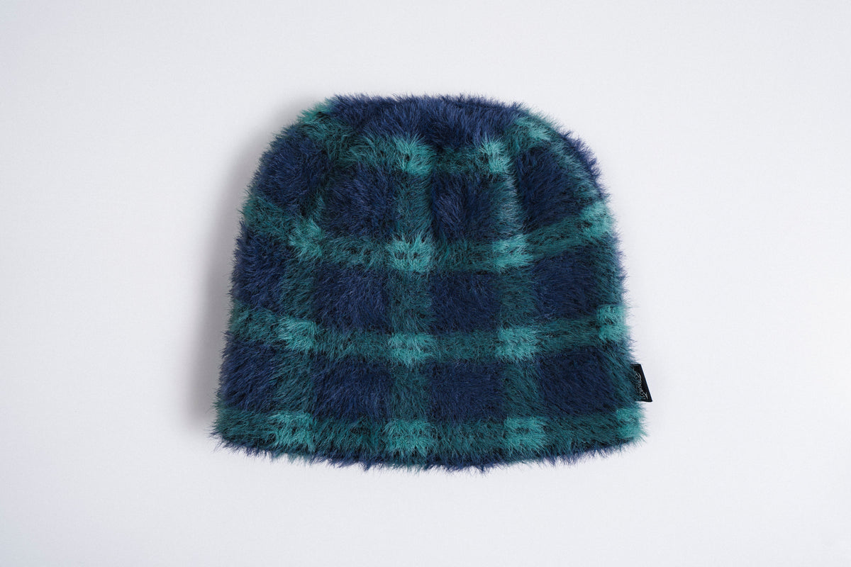 Corduroy Dobunezumi Mohair Beanie in Navy