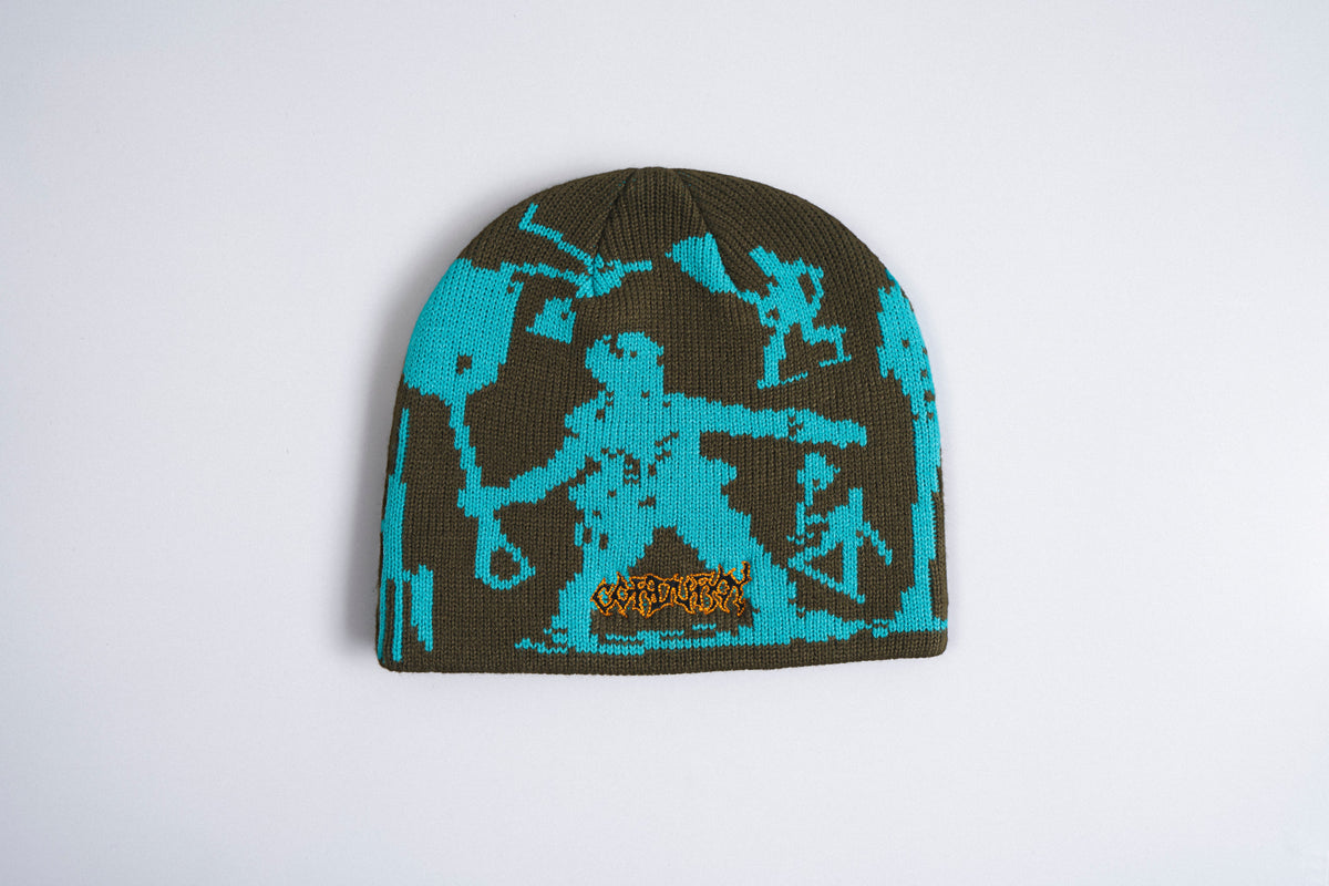 Corduroy FNG Beanie by Reid Smith in Army