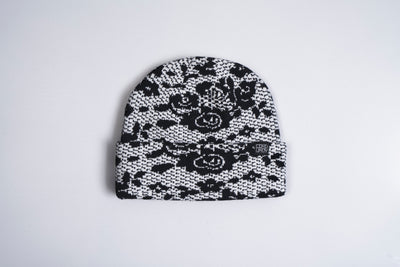 Corduroy Lace Beanie