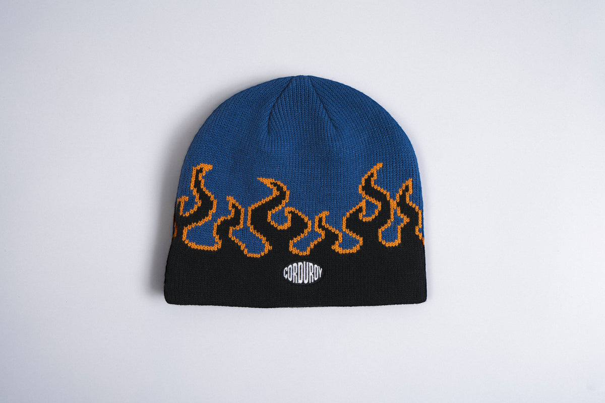 Corduroy LL Burn Skully in Very Blue