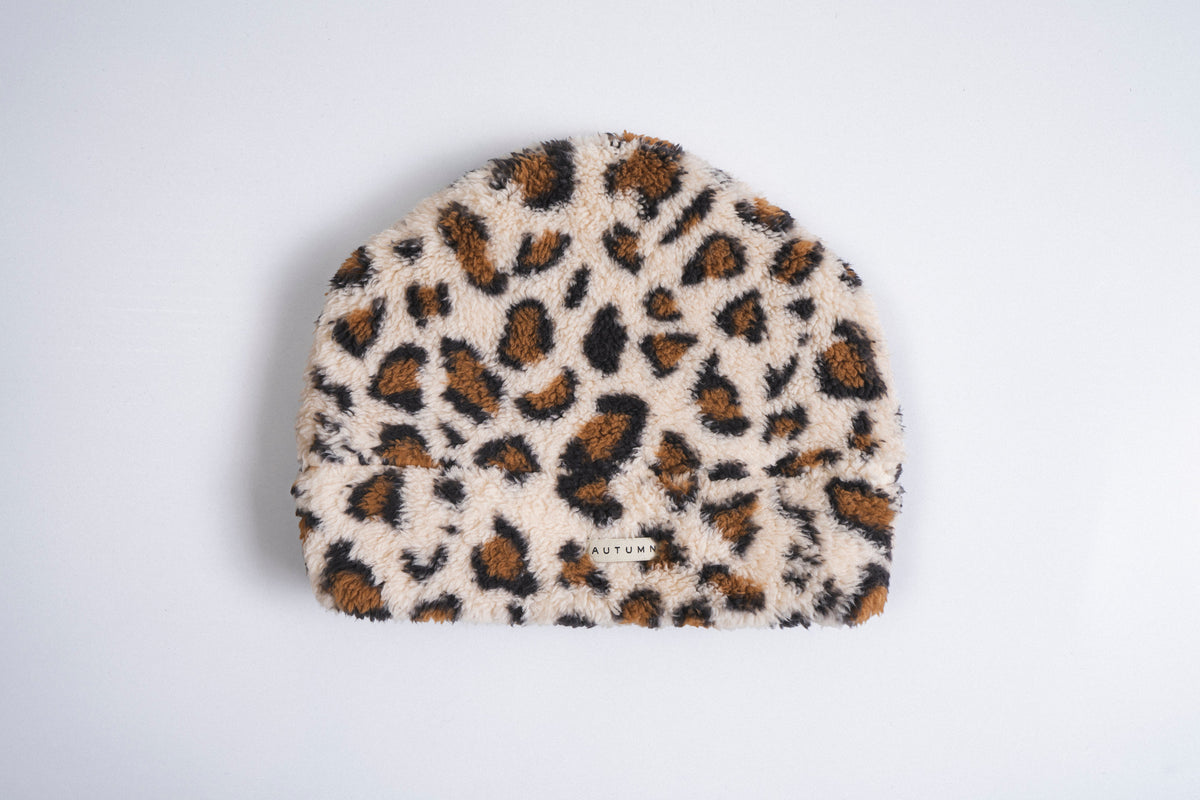 Autumn MTN Goat Beanie in Natural