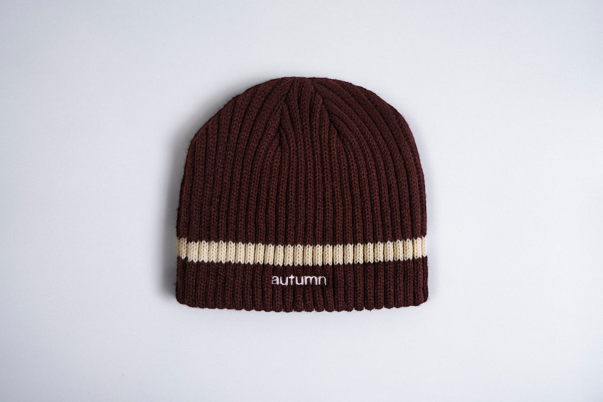 Autumn Stamnes Beanie in Oxblood