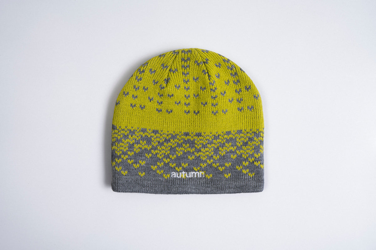 Autumn Warp Beanie in Cement