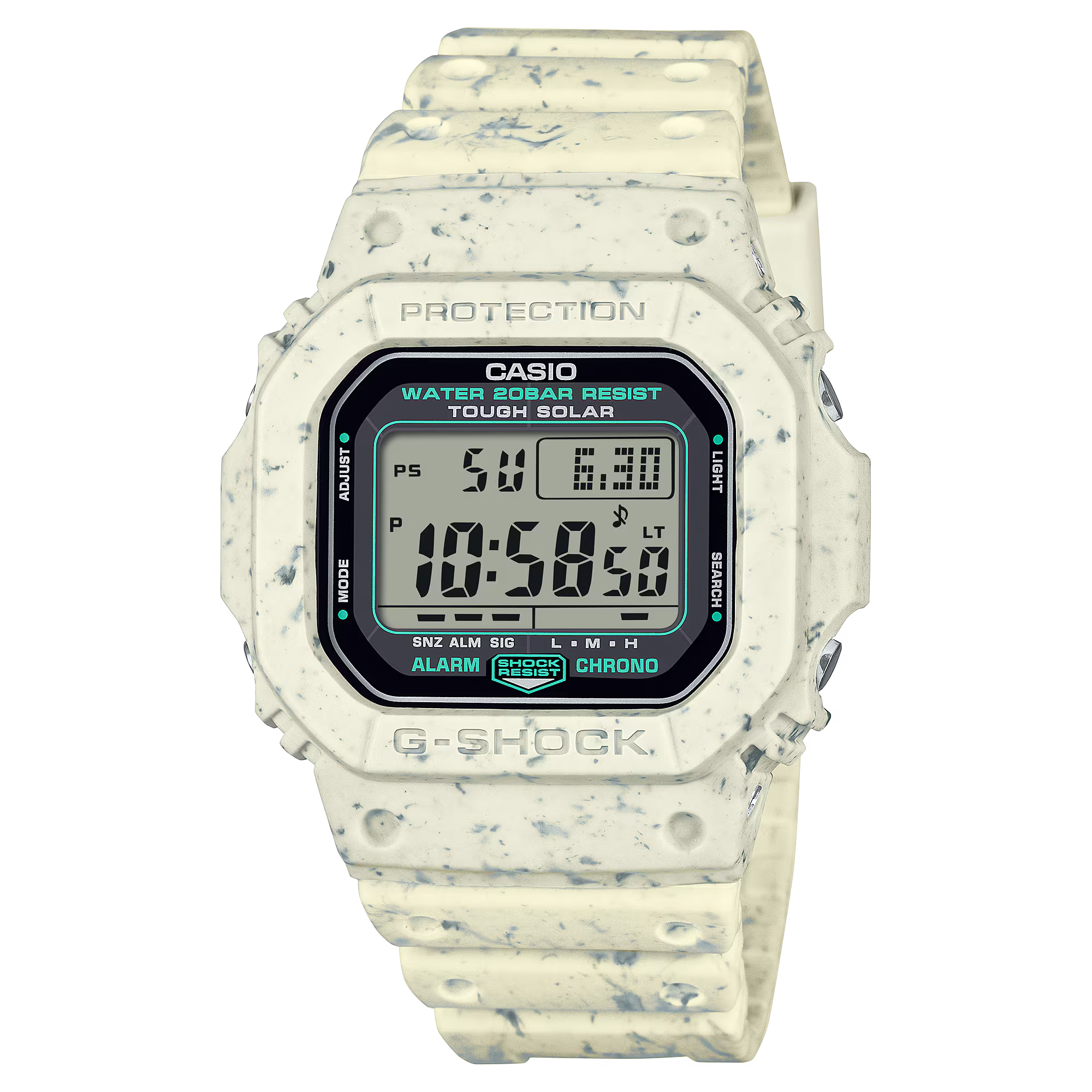 Casio G-Shock G-5600BG-5 – Beige Recycled Resin Tough Solar