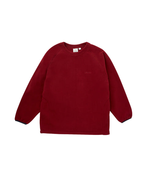 Gramicci | Raglan Fleece Crew Red