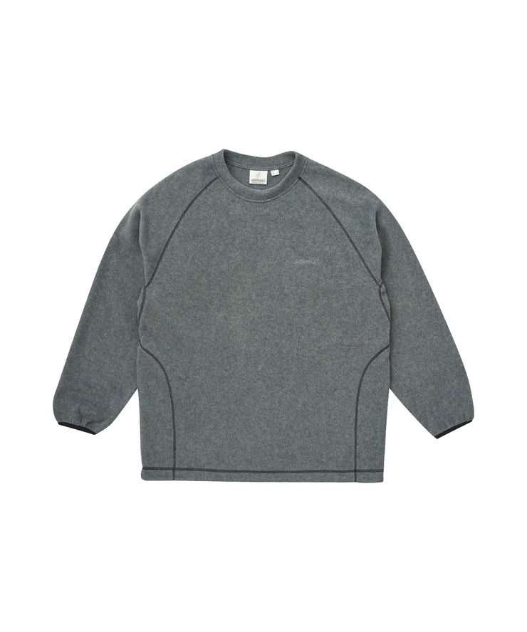 Gramicci | Raglan Fleece Crew Grey