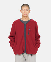 Gramicci | Fleece Cardigan zip up Red