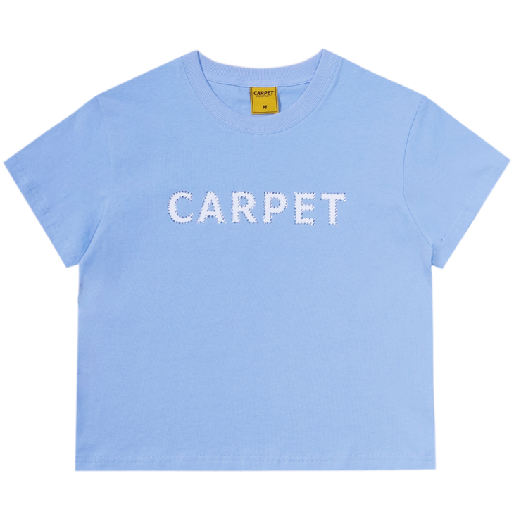 Carpet Company | Girl Rhinestone Tee Blue