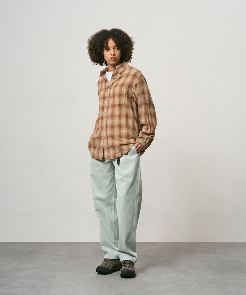 Gramicci Women's Gramicci Pant in Glacier Pigment, on model