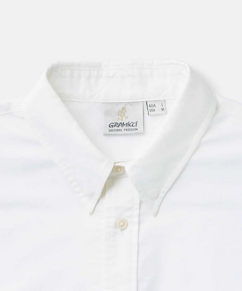 Gramicci | Oxford button down Shirt white - Gallery Streetwear