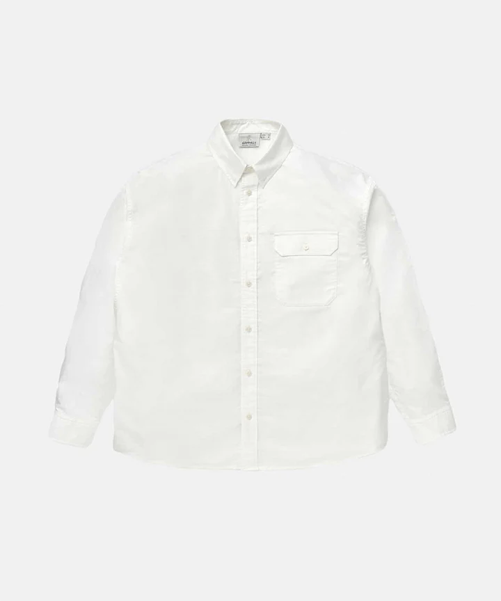 Gramicci | Oxford button down Shirt white - Gallery Streetwear