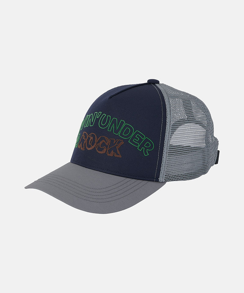 Gramicci Trucker Cap in Navy, front view
