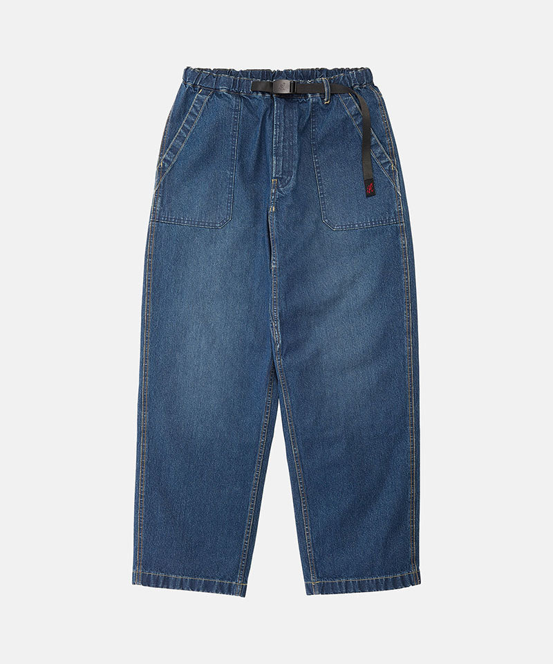 Gramicci Fatigue Denim Pant in Stone, product shot
