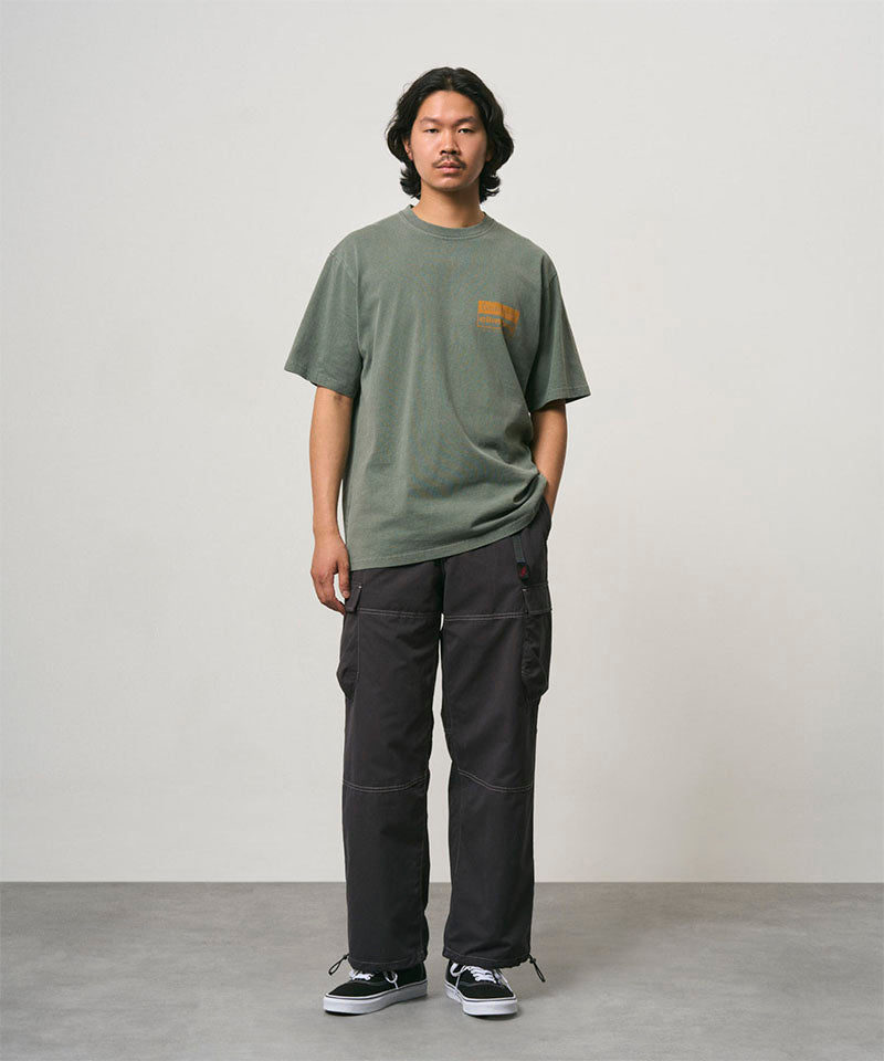 Gramicci WR Cargo Pant in Black, on model