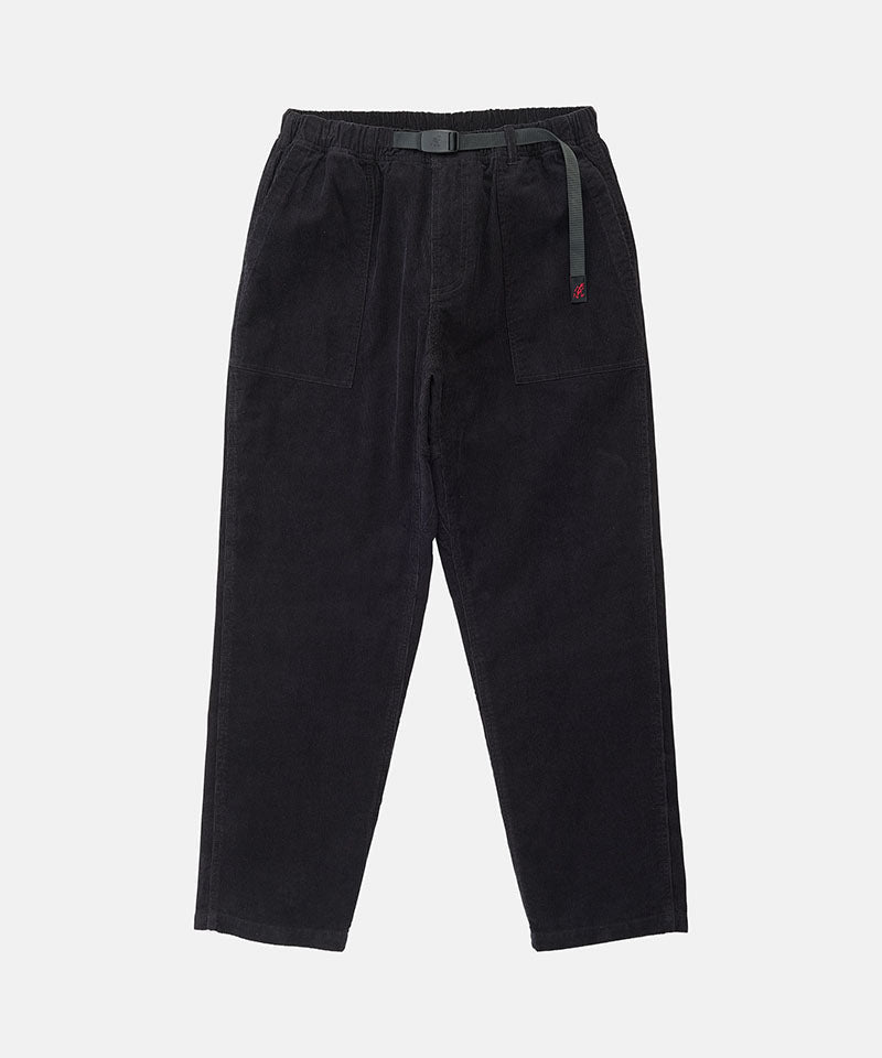 Gramicci Corduroy Loose Tapered Ridge Pant in Black, product shot