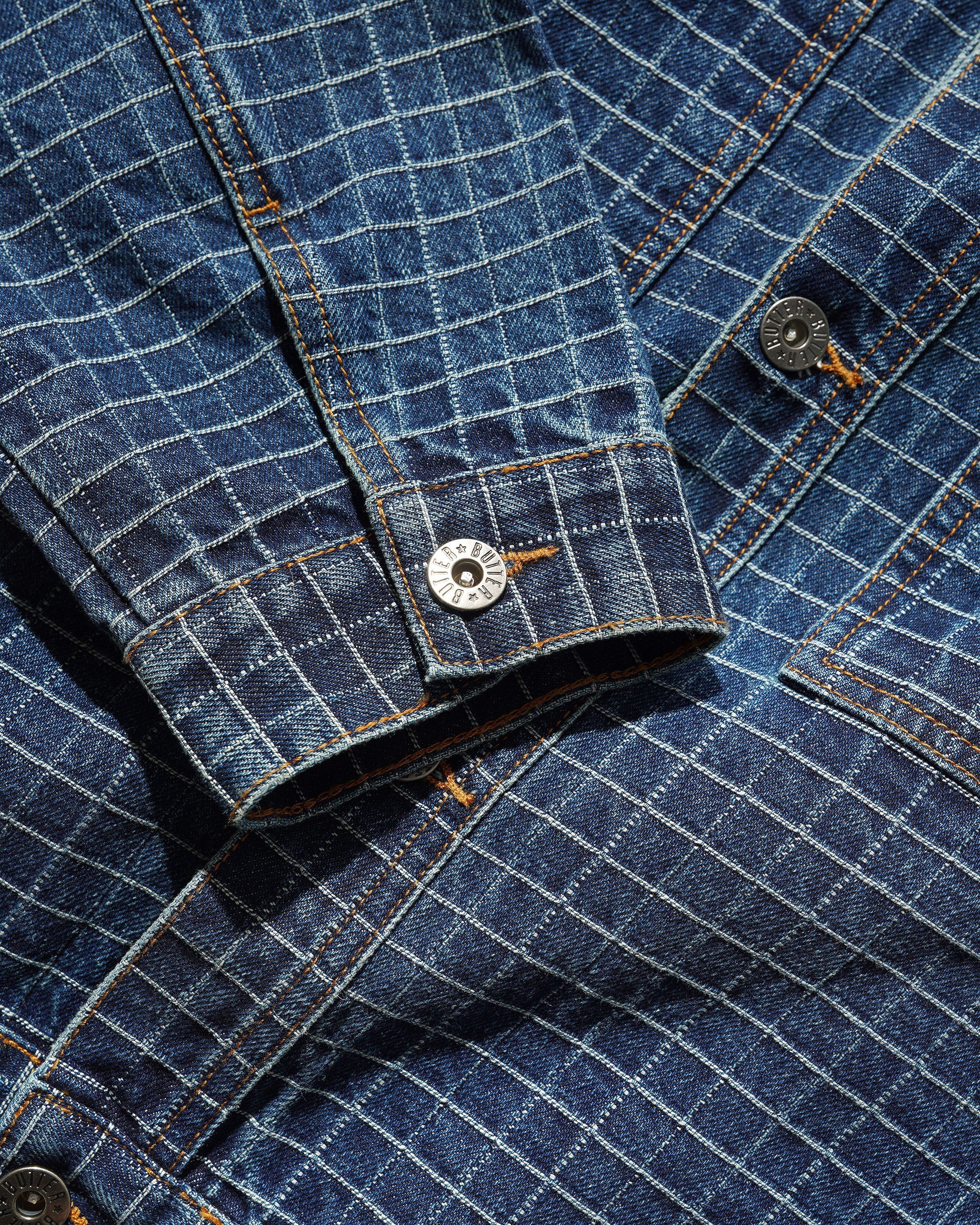 Butter Goods Grid Denim Jacket – Indigo