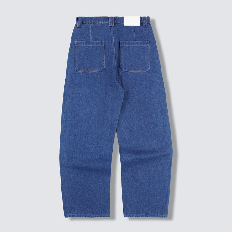 Pleasures | Grind Baggy Jeans Indigo