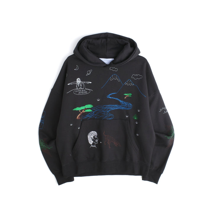 Jungles Jungles | Questions Hoodie front 