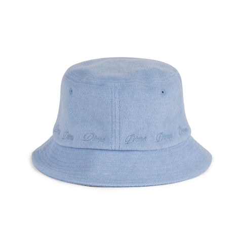 Dime | Terry Cloth Bucket Hat Blue - Gallery Streetwear