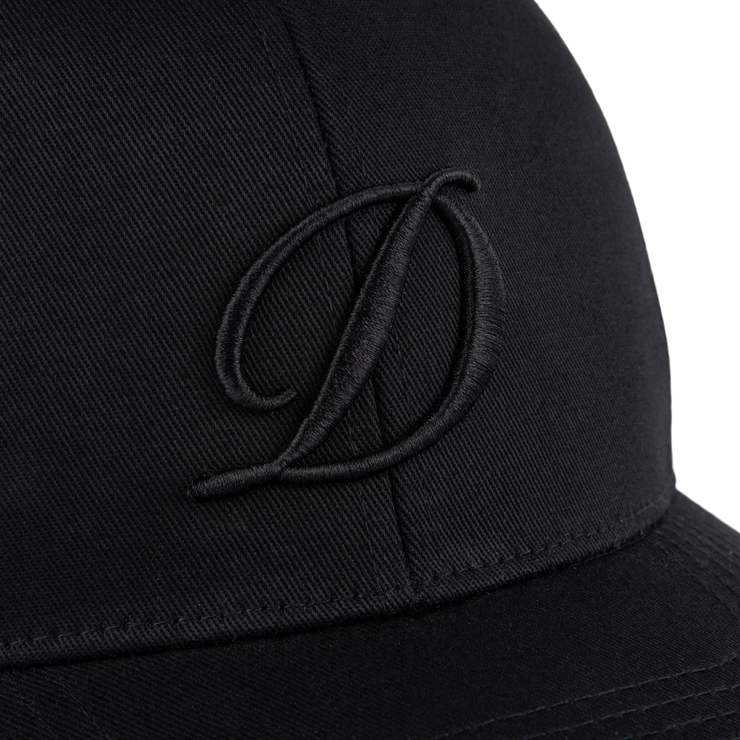 Dime | D Full Fit Cap Black - Gallery Streetwear