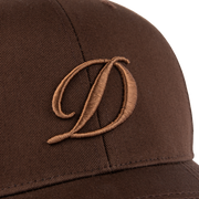 Dime | D Full Fit Cap Chocolate - Gallery Streetwear