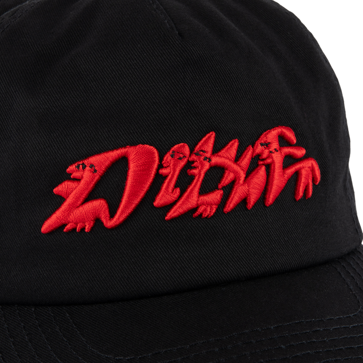 Dime | Happy Worker Cap Black - Gallery Streetwear