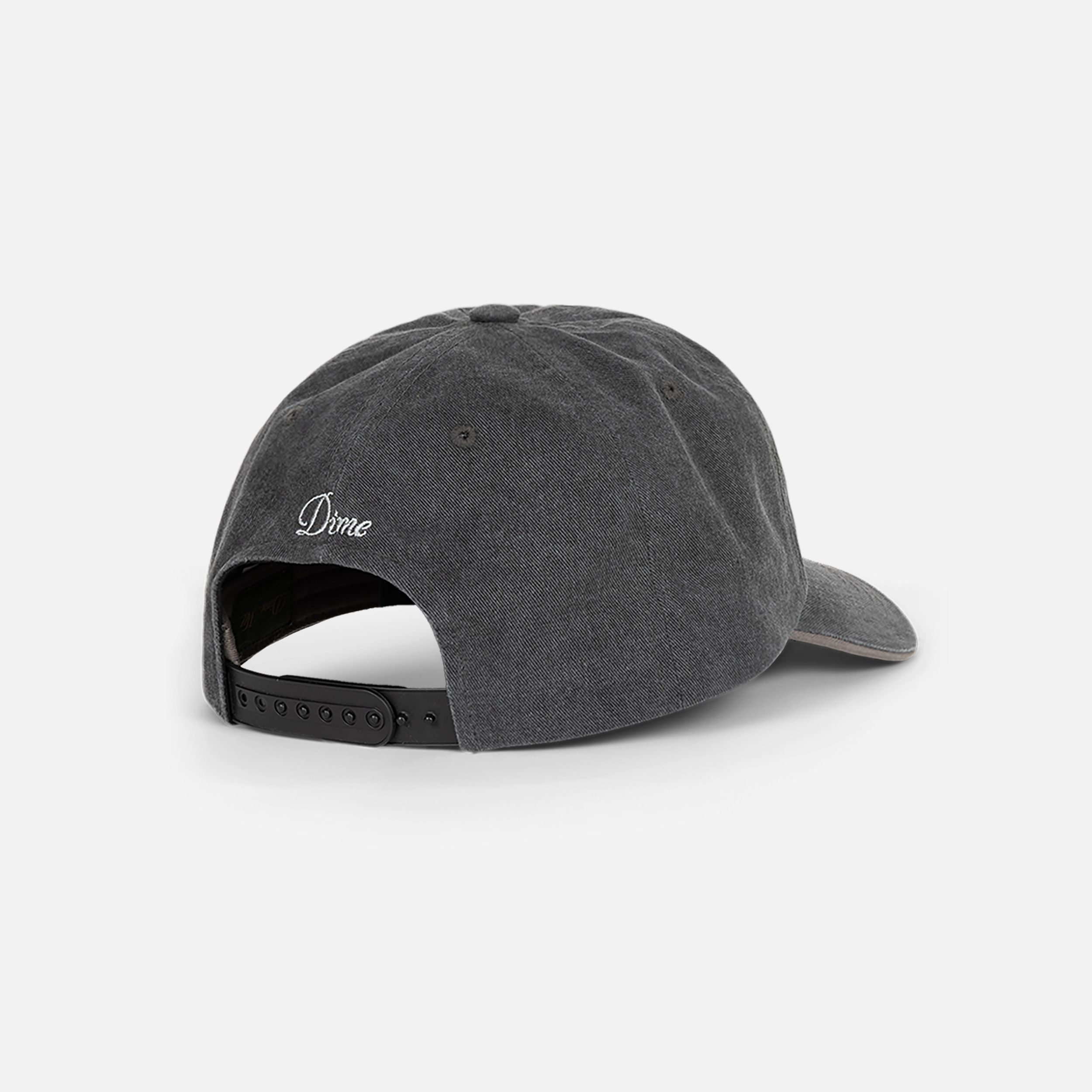 Dime MTL Space Low Pro Cap Black Washed — product shot