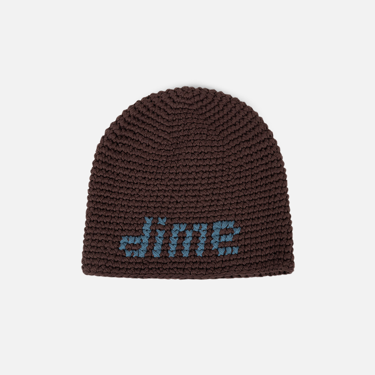 Dime MTL Crochet Skully Brown — product shot