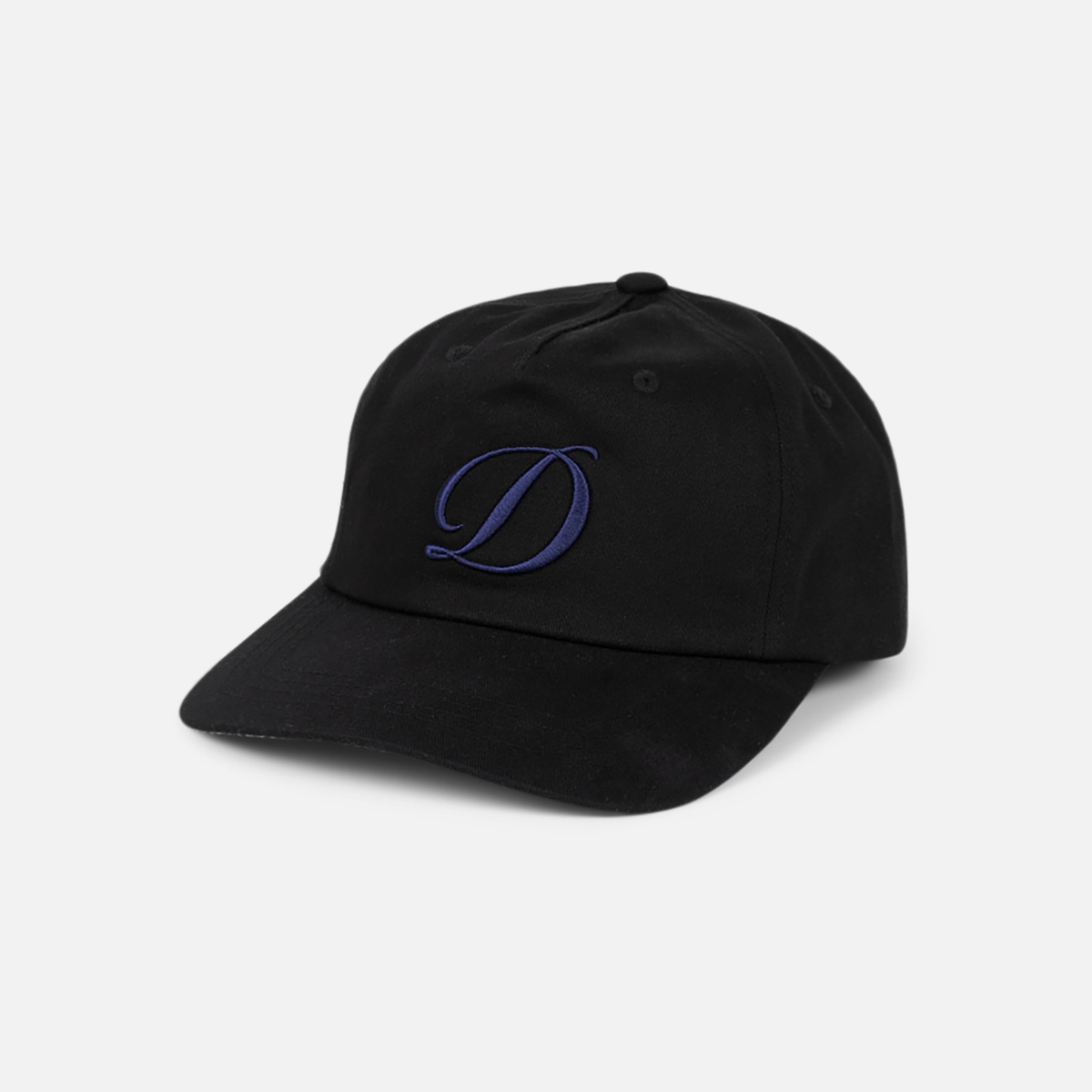 Dime MTL Cursive D Worker Cap Black — product shot