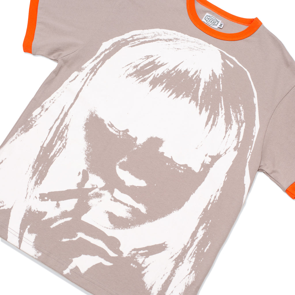 Hoddle Teenage Smoker Tee grey – detail