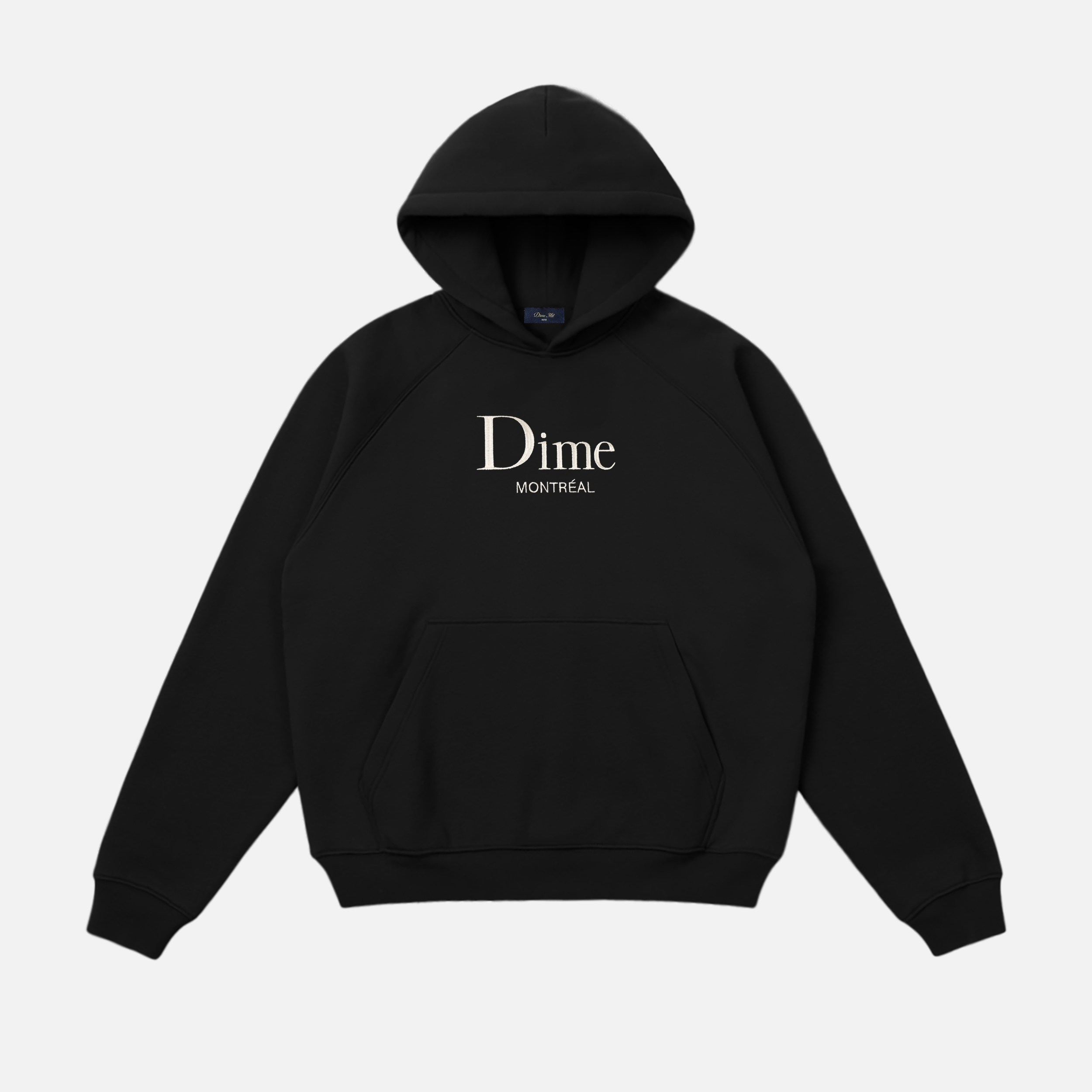 Dime MTL Classic Dime Mtl Hoodie Black — product shot