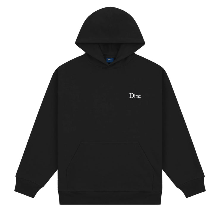 Dime MTL | Small logo Hoodie Black