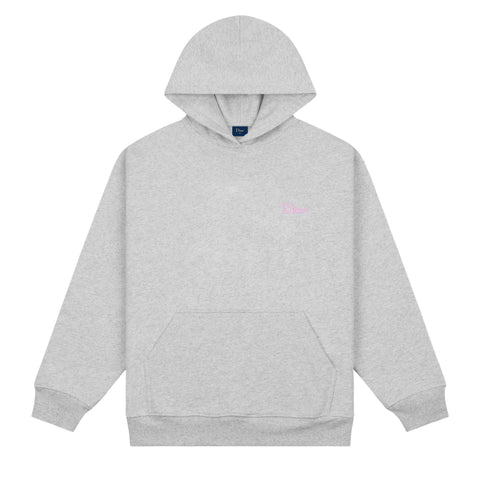 Dime MTL | Small Logo hoodie Grey