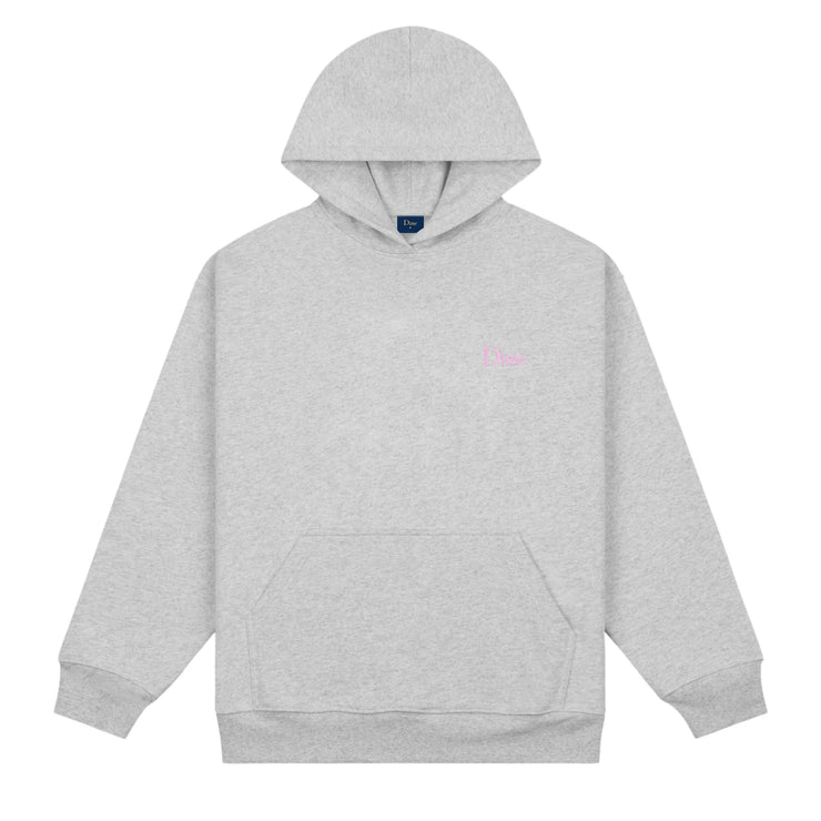 Dime MTL | Small Logo hoodie Grey