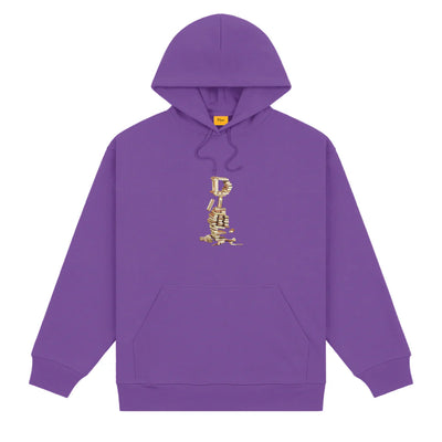 Dime | Blocks Hoodie PURPLE - Gallery Streetwear