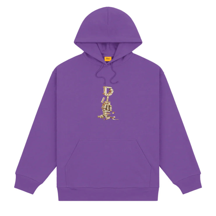 Dime | Blocks Hoodie PURPLE - Gallery Streetwear