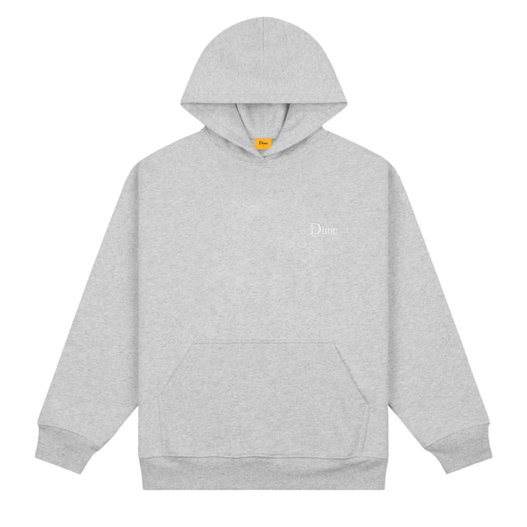 Dime | Small Logo Hoodie Grey - Gallery Streetwear