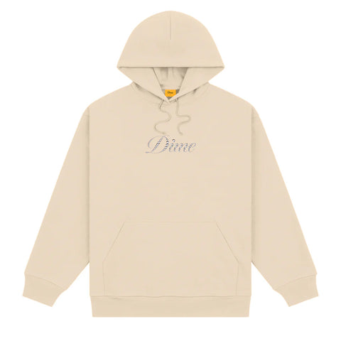 Dime | Icy cursive hoodie - Sand - Gallery Streetwear