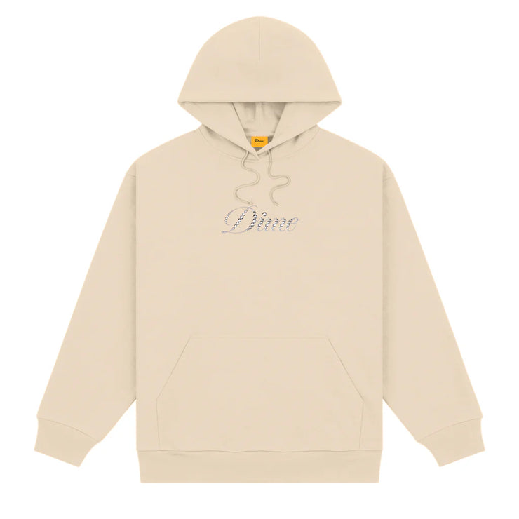 Dime | Icy cursive hoodie - Sand - Gallery Streetwear