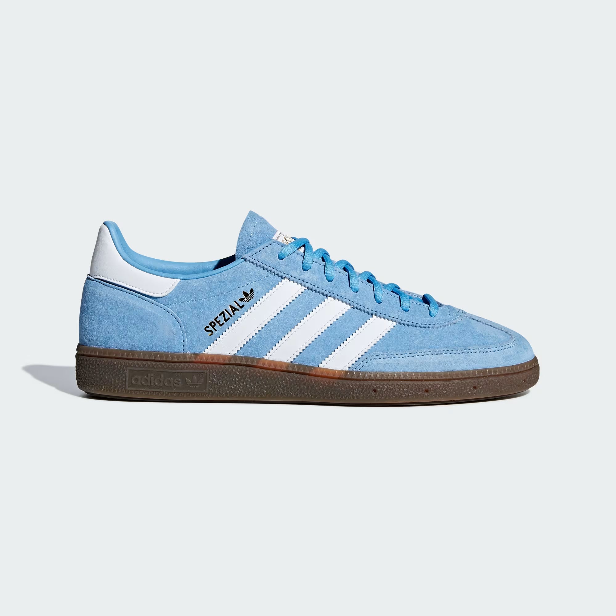 Adidas Handball Spezial — Light Blue / Cloud White now available at Gallery Streetwear Canada, Kelowna's Tier 1 Adidas shoe store