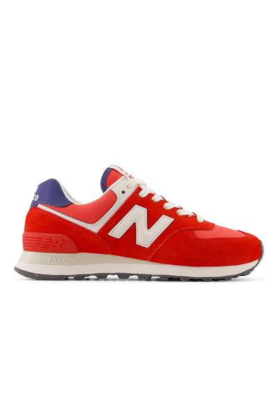 New Balance 574 womens Red White