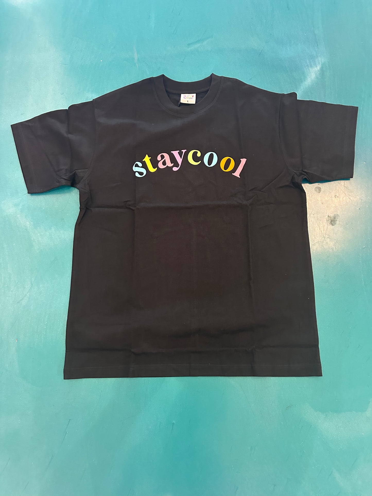 Stay Cool NYC Rainbow Arch Tee Shirt