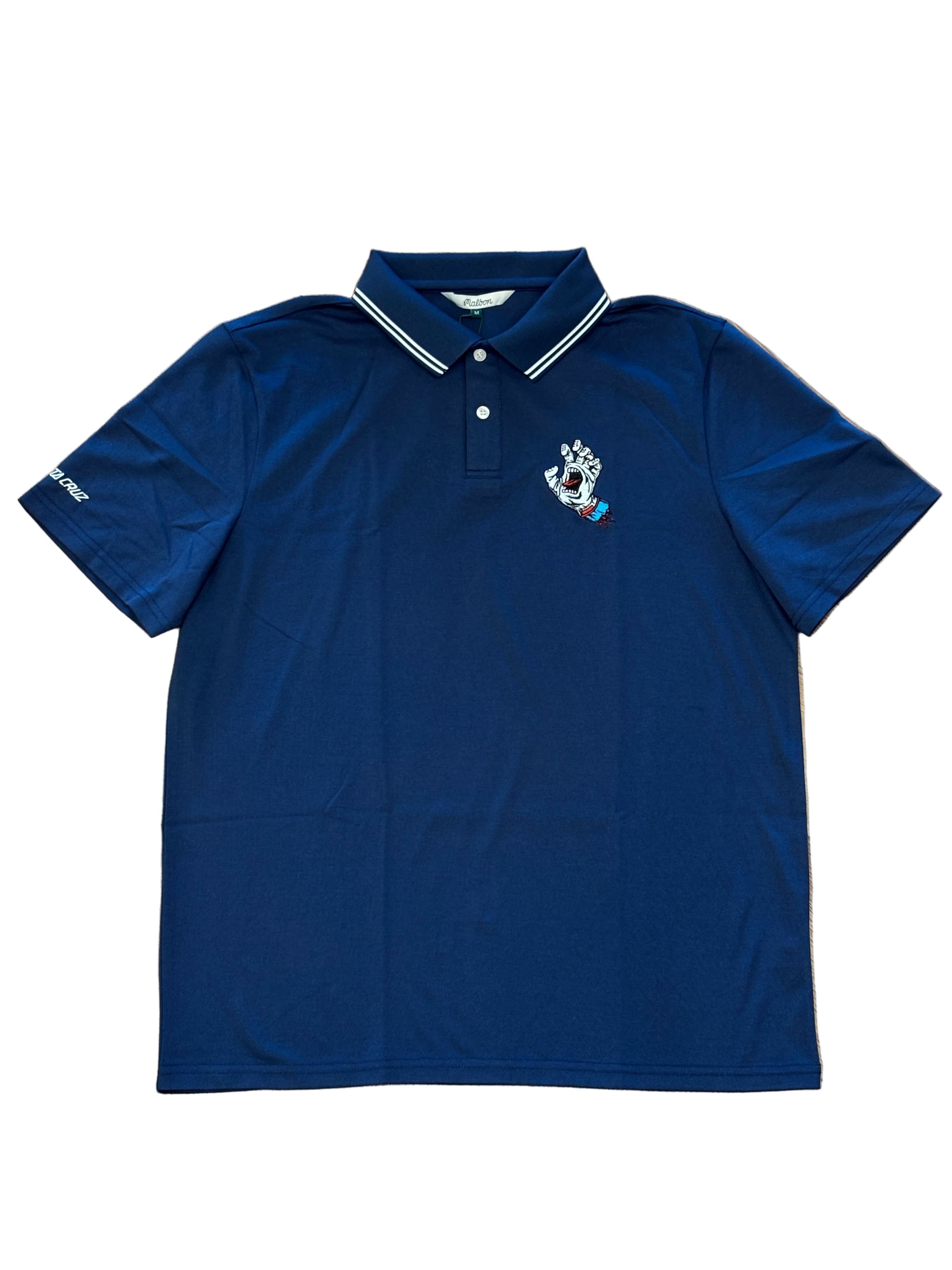 Malbon Golf x Santa Cruz | Fairway Polo Available exclusively at Gallery Streetwear